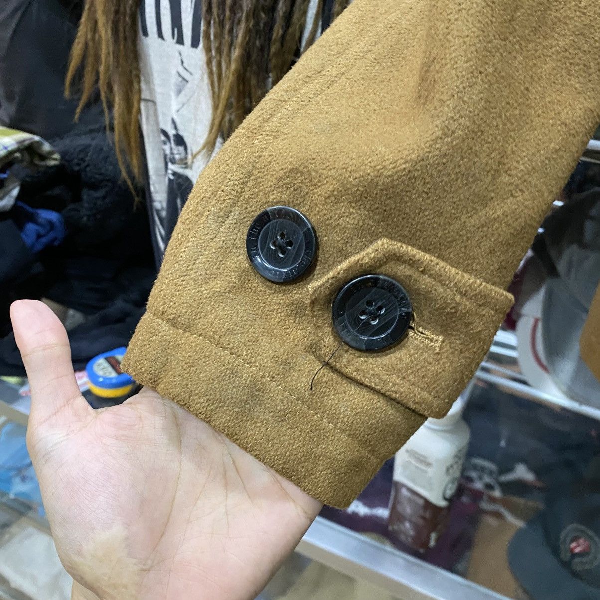 20471120 × Beauty Beast × In The Attic IN THE ATTIC DOUBLE BREAST BUTTON COATS Size L / US 10 / IT 46 - 6 Thumbnail