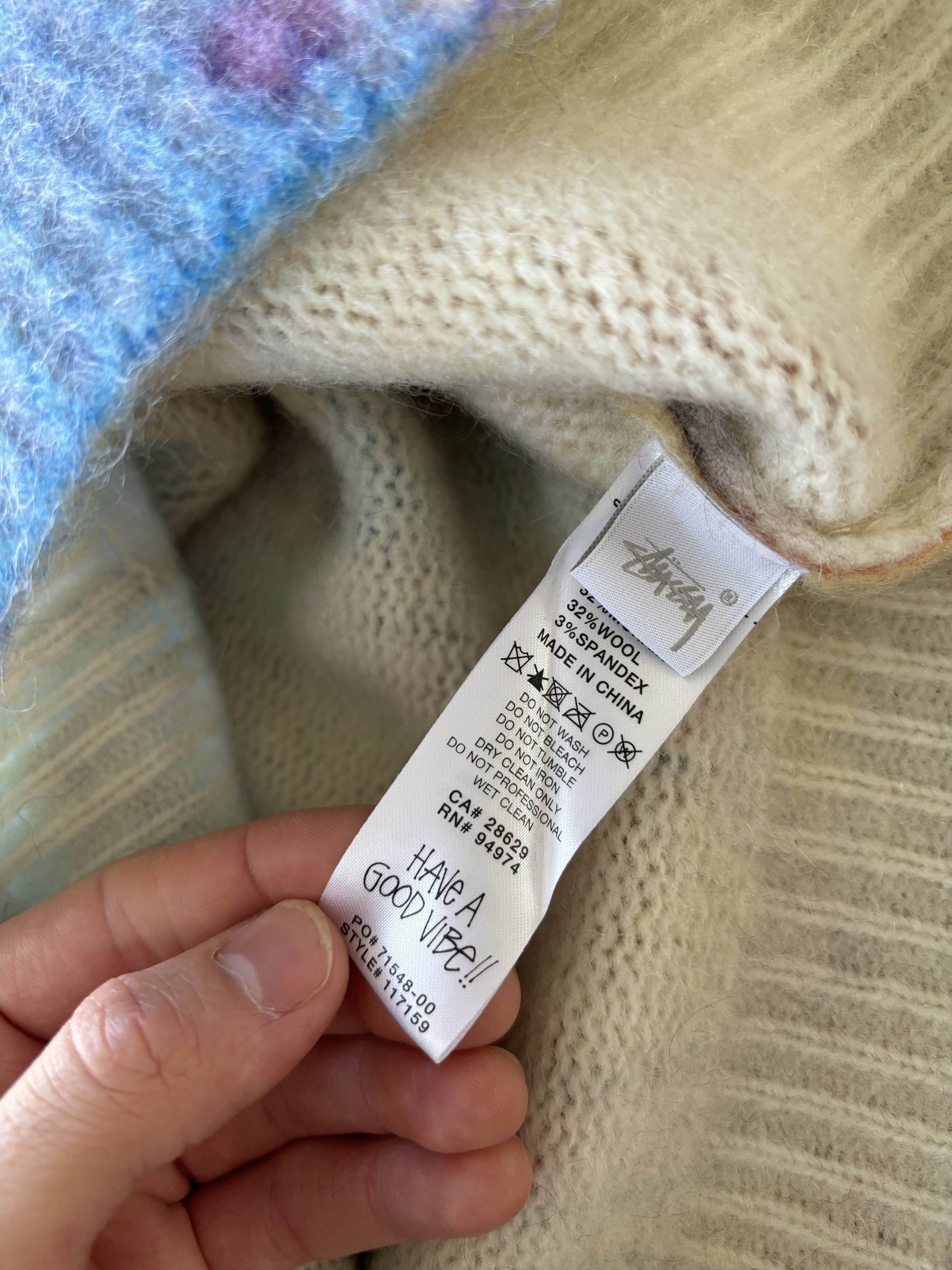Stussy Stussy x Goldie Mohair Sweater Size Medium Size US M / EU 48-50 / 2 - 5 Thumbnail