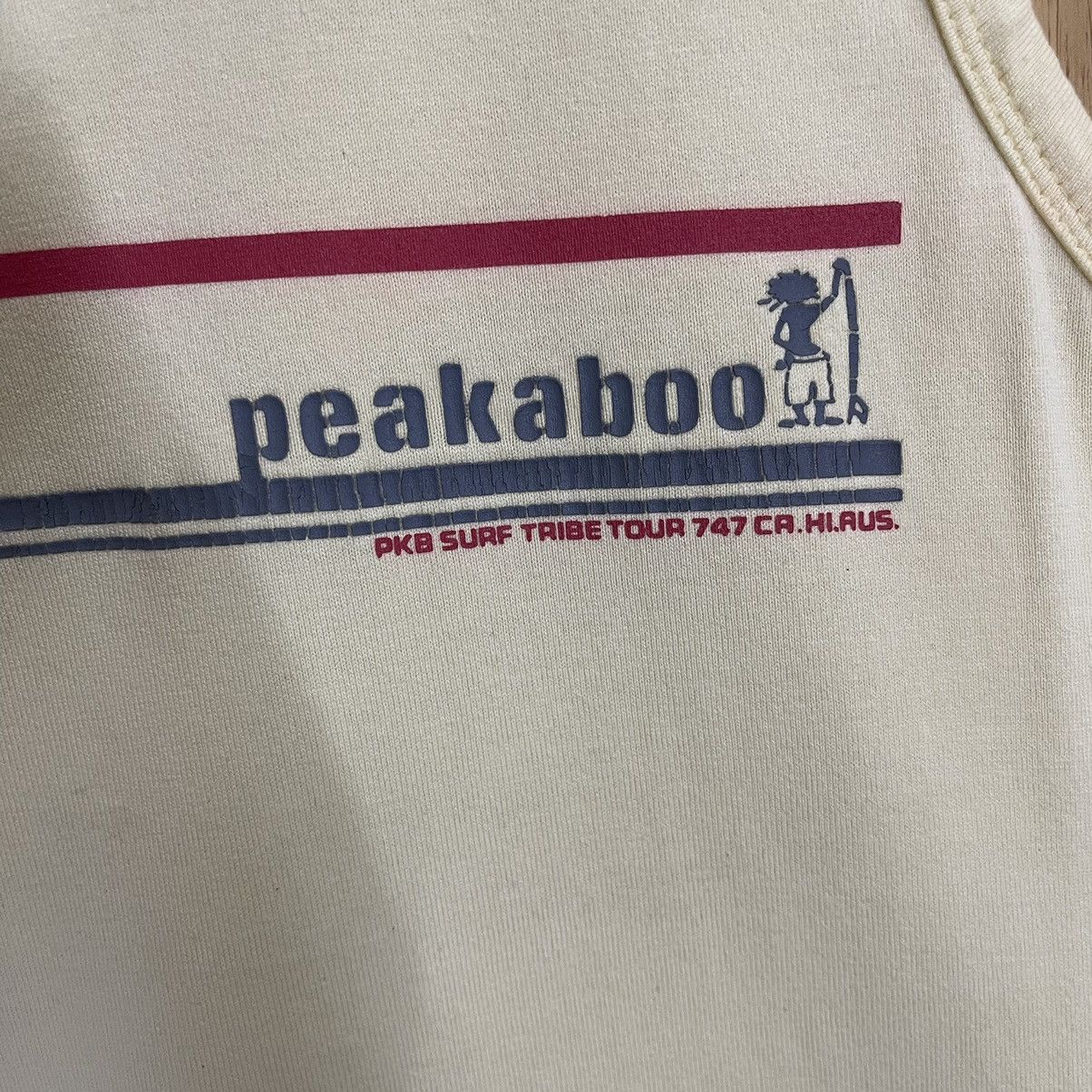 Japanese Brand Vintage Peakaboo Surf Sleeveless Shirt Size US M / EU 48-50 / 2 - 6 Thumbnail