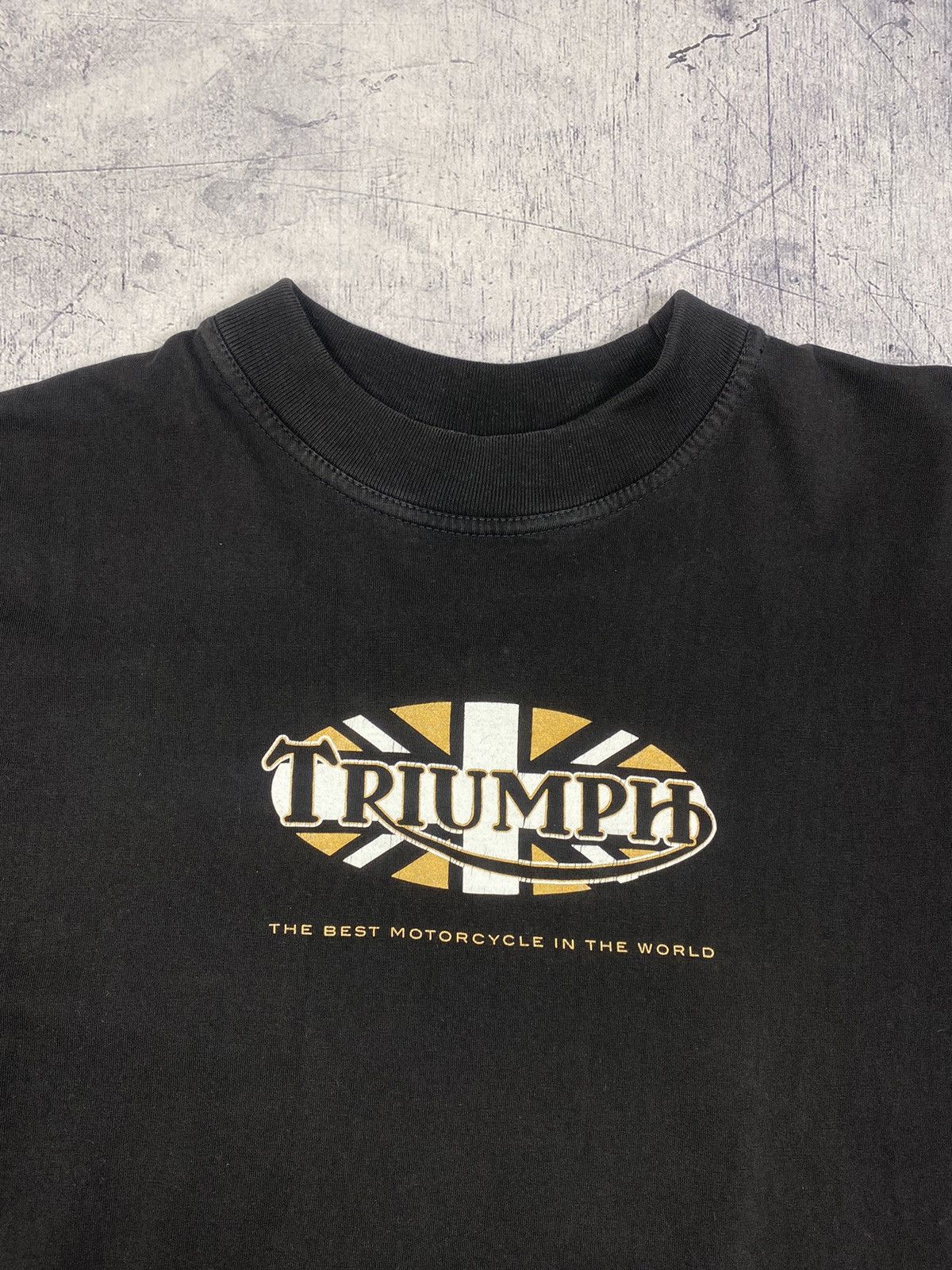 Vintage Vintage Triumph Motorcycle Racing Tee Size US M / EU 48-50 / 2 - 5 Thumbnail
