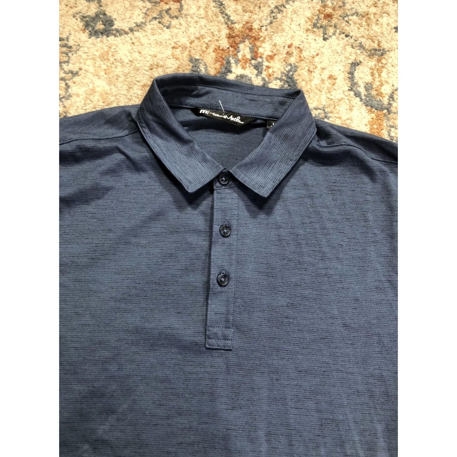 TravisMathew TravisMathew Polo Shirt Mens M Blue Solid Golf Performance Short Sleeve Polo Shirt Mens M Blue Solid Golf Performance Short Sleeve Size US M / EU 48-50 / 2 - 6 Thumbnail