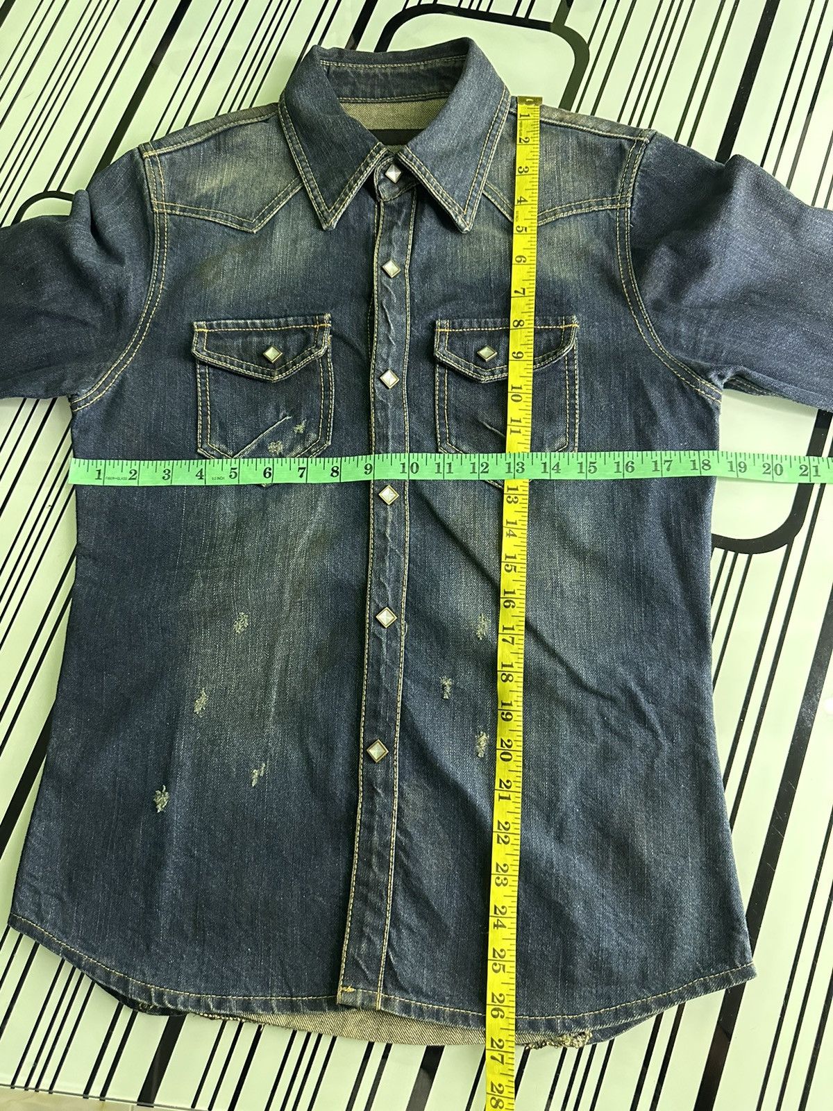 Japanese Brand Fuga Denim Jacket Size US S / EU 44-46 / 1 - 11 Thumbnail