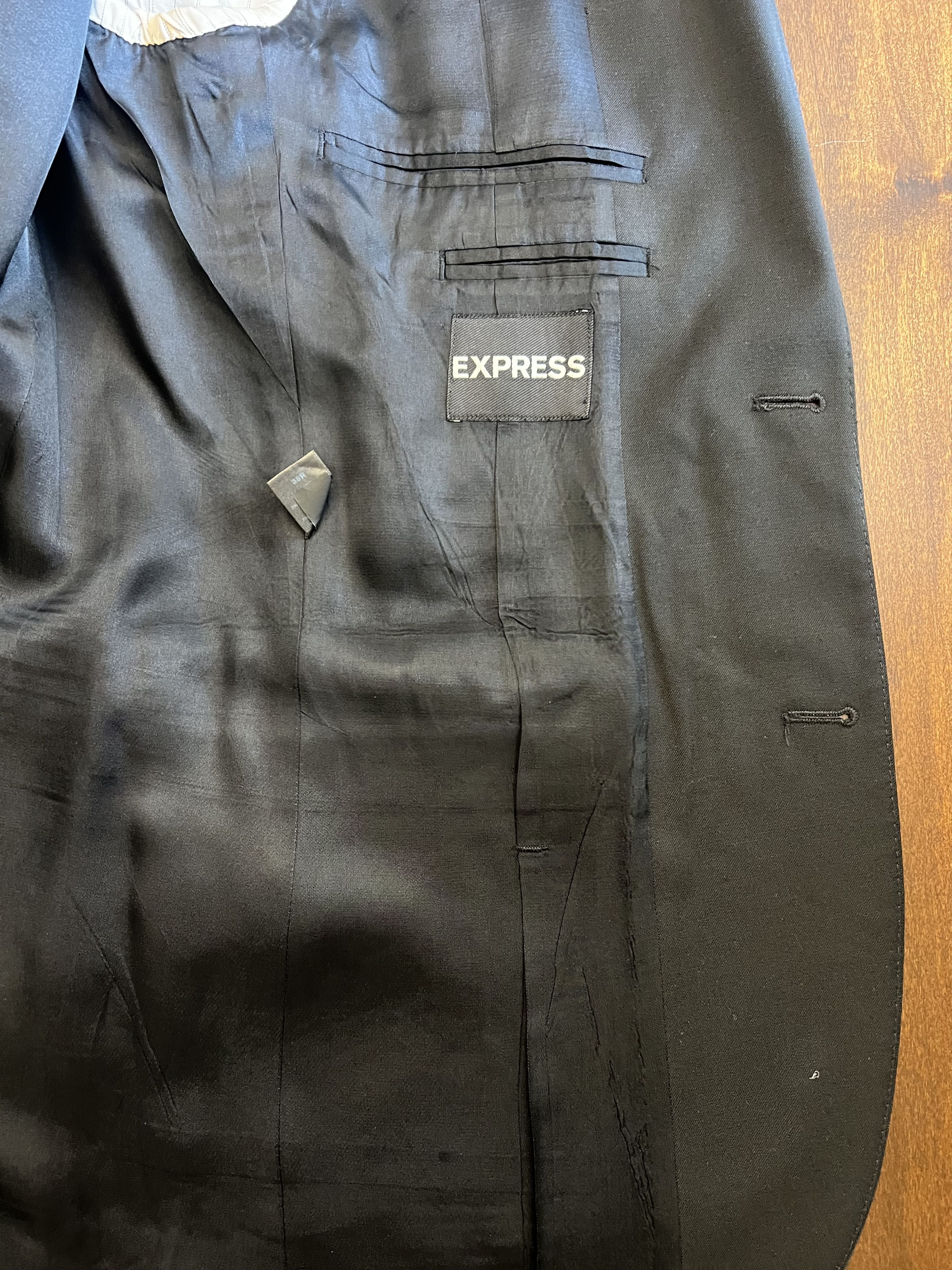 Express Express men's Producer suit Size 38R - 3 Thumbnail