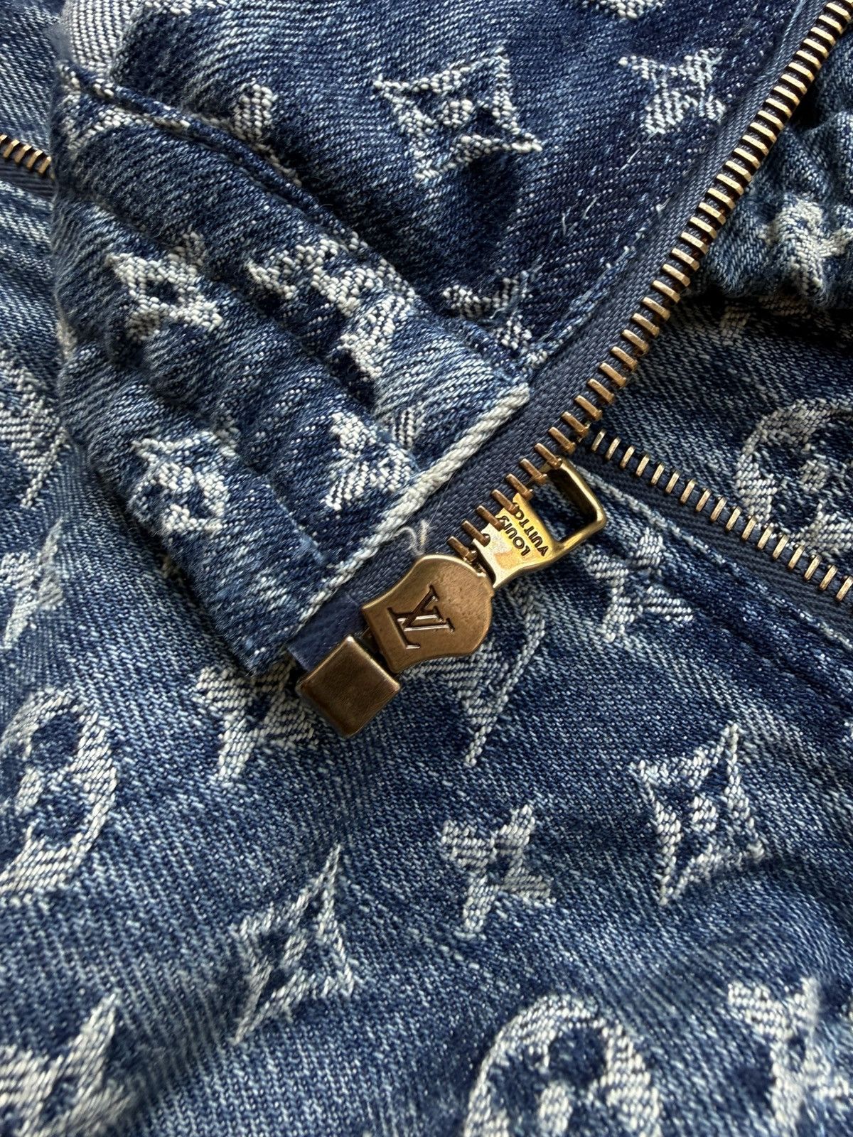 Louis Vuitton × Nigo LV NIGO Denim jacket Size US XL / EU 56 / 4 - 9 Thumbnail