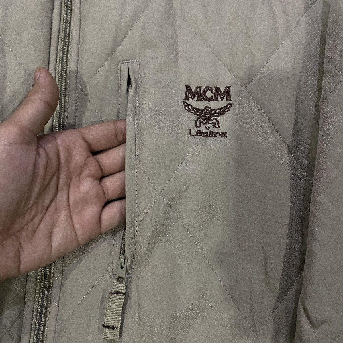 MCM Vintage MCM Zipper Light Jacket Quilted Beige Size US L / EU 52-54 / 3 - 15 Thumbnail