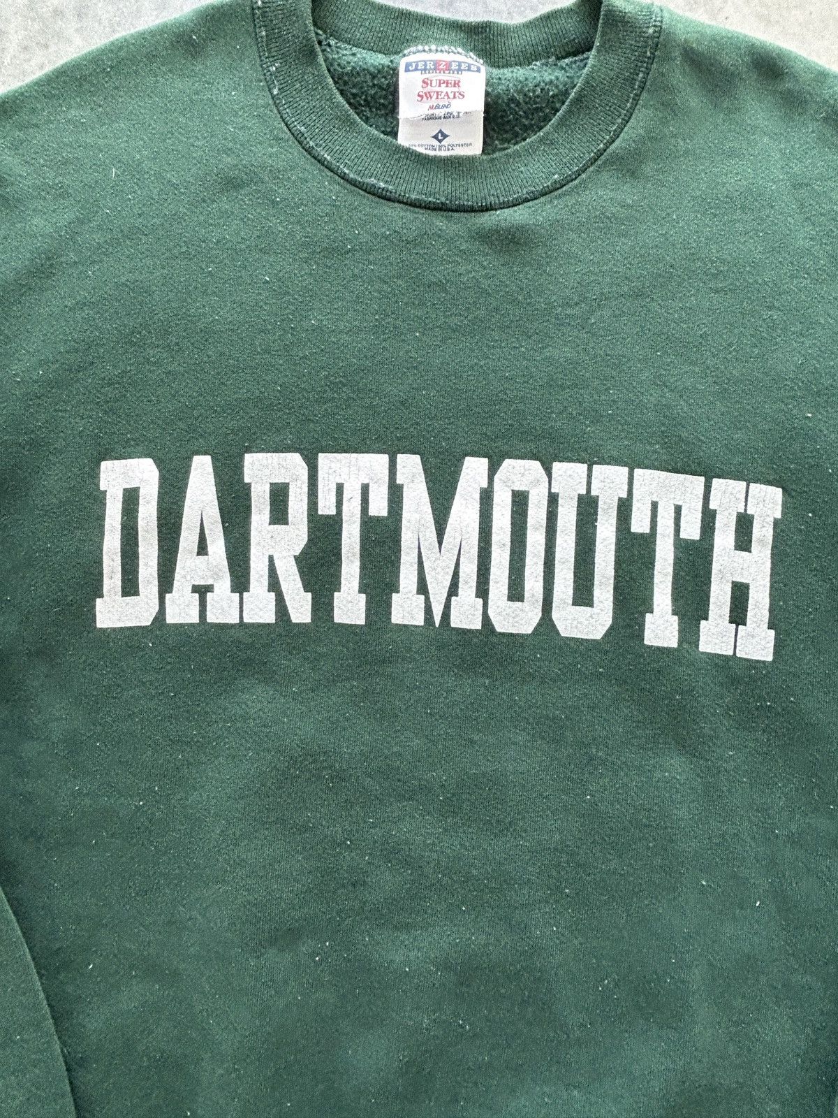 Vintage Vintage 90s Dartmouth University Sweatshirt Size US L / EU 52-54 / 3 - 2 Thumbnail