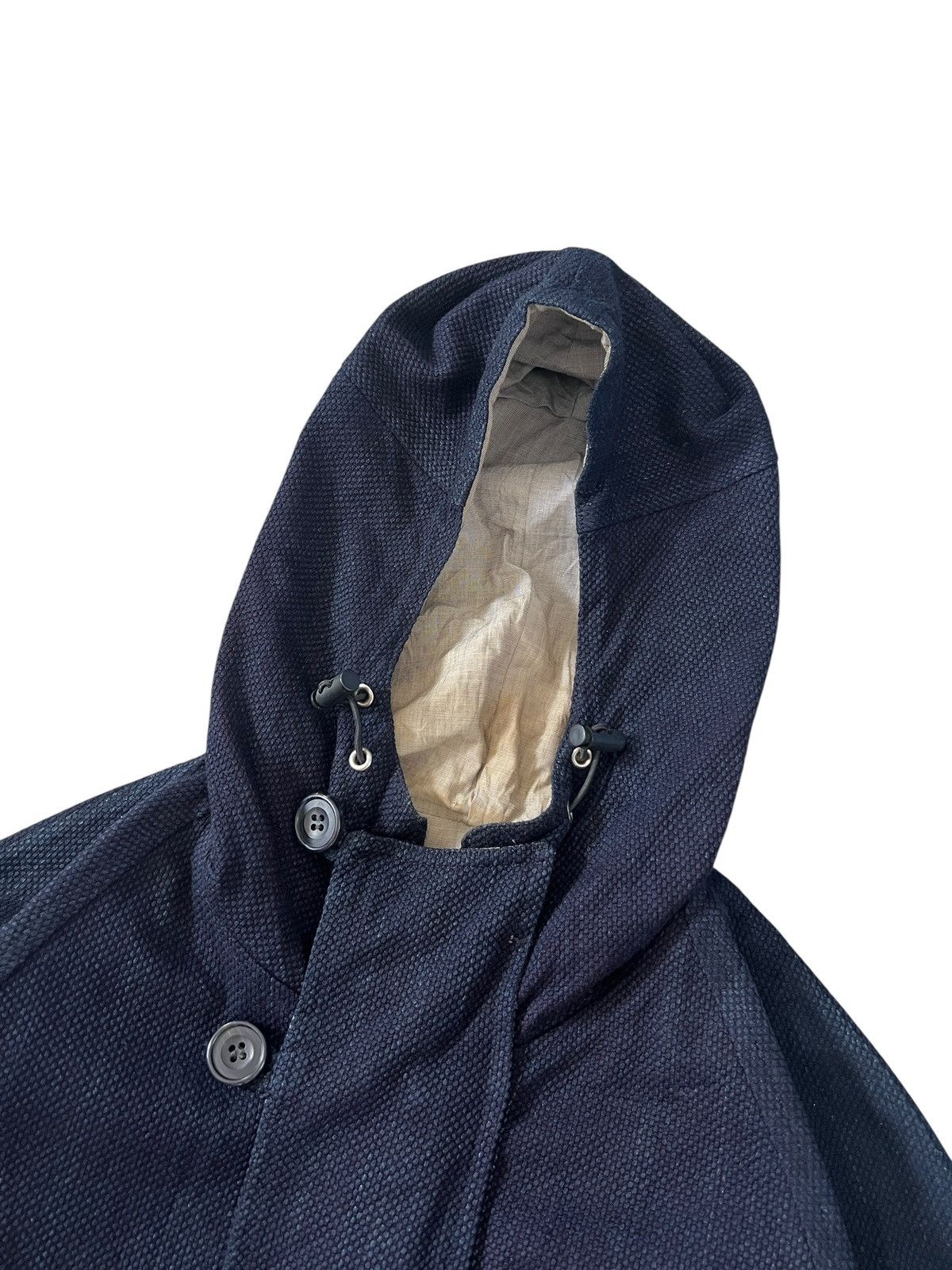 Japanese Brand KŪ 🇯🇵 Natural Dyed Indigo Sashiko Parka Jacket Kapital Visvim Size US M / EU 48-50 / 2 - 3 Thumbnail
