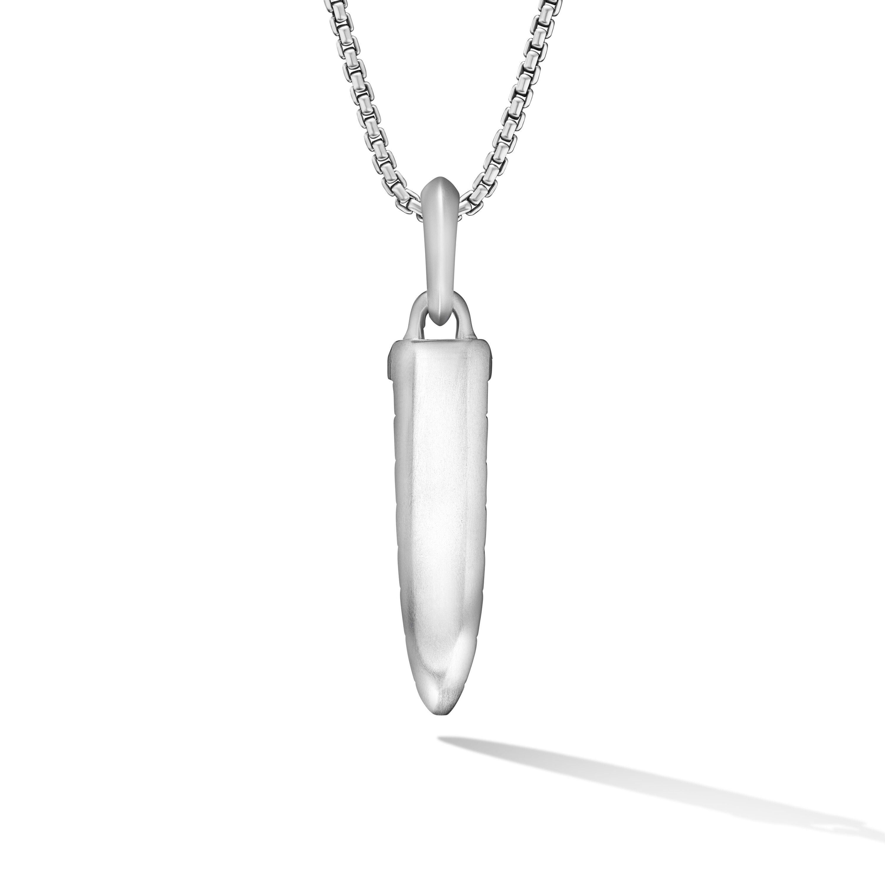 David Yurman o1w1db10526 D25745M /Size 7/Empire Amulet in Silver Size ONE SIZE - 2 Thumbnail