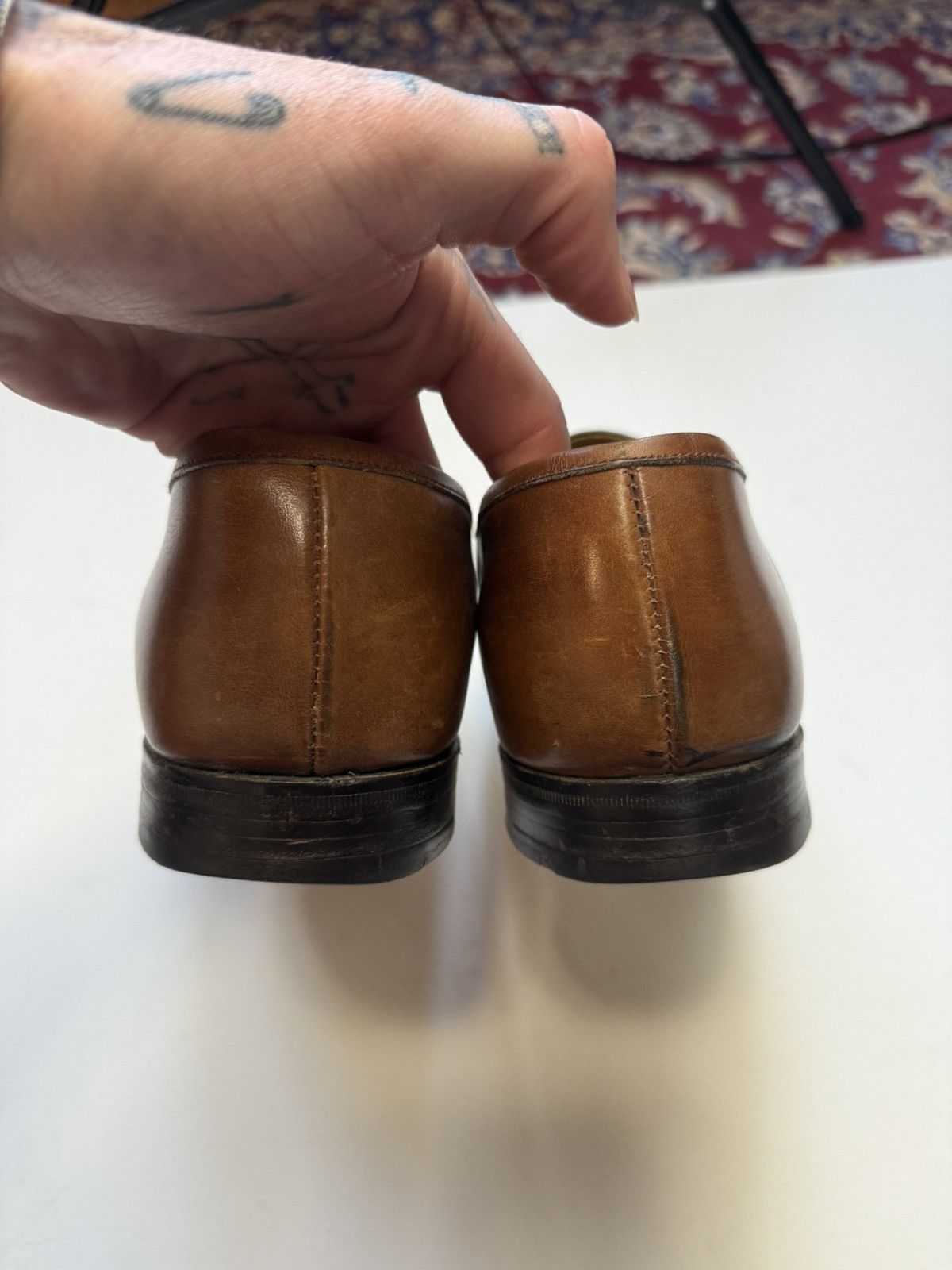 Vintage Rare White Brothers Of Earls Barton made in England Brown Size US 9.5 / EU 42-43 - 5 Thumbnail