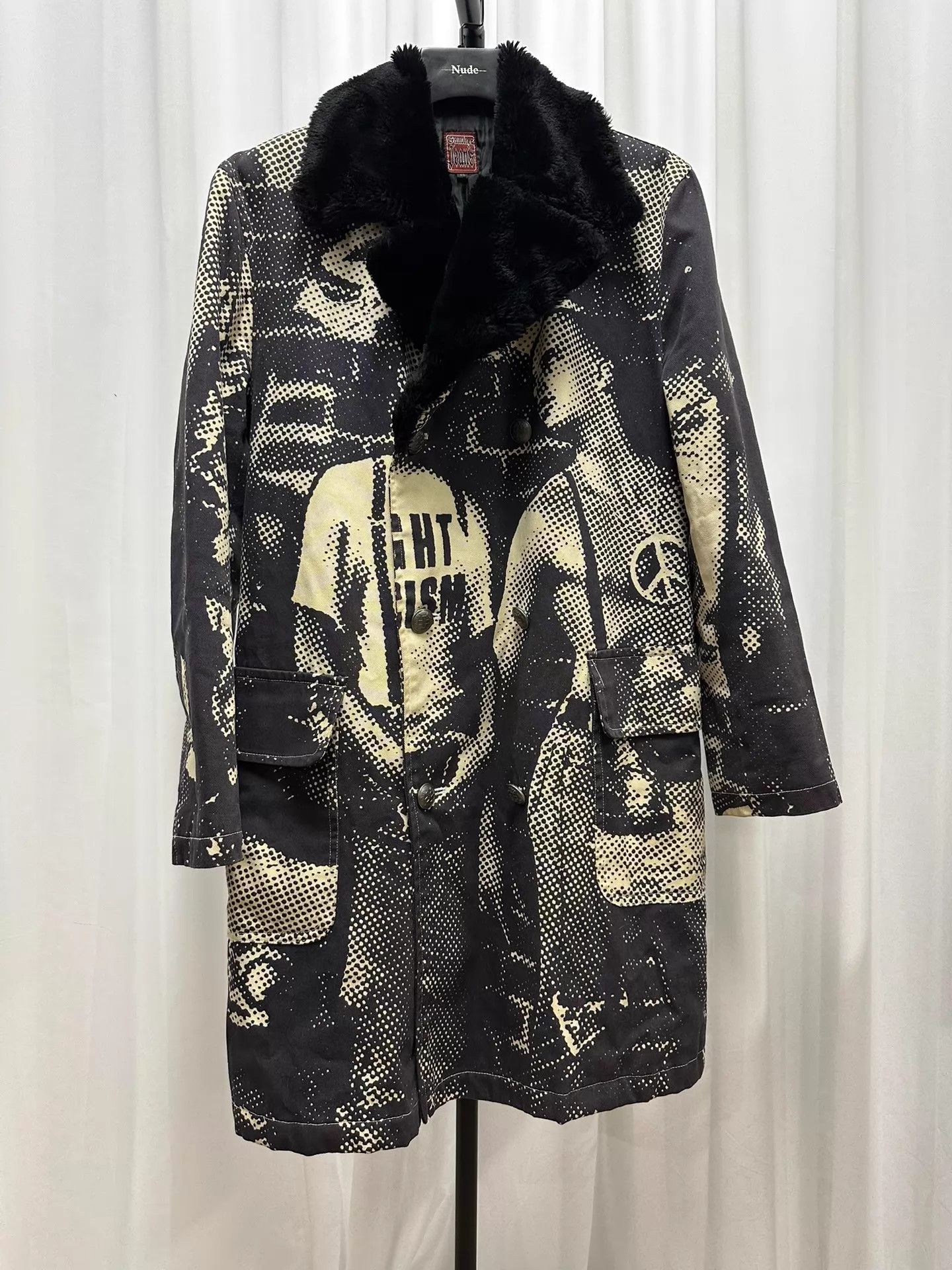 Jean Paul Gaultier JPG 'Fight Racism' Coat Supreme Reissue 48 Size US M / EU 48-50 / 2 - 1 Thumbnail
