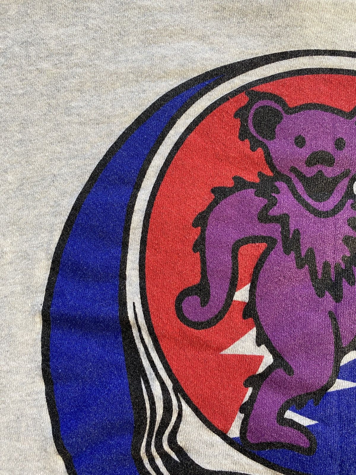 Grateful Dead Vintage ‘95 Grateful Dead Lightning Skull Bear Rose Crewneck Size US L / EU 52-54 / 3 - 16 Thumbnail