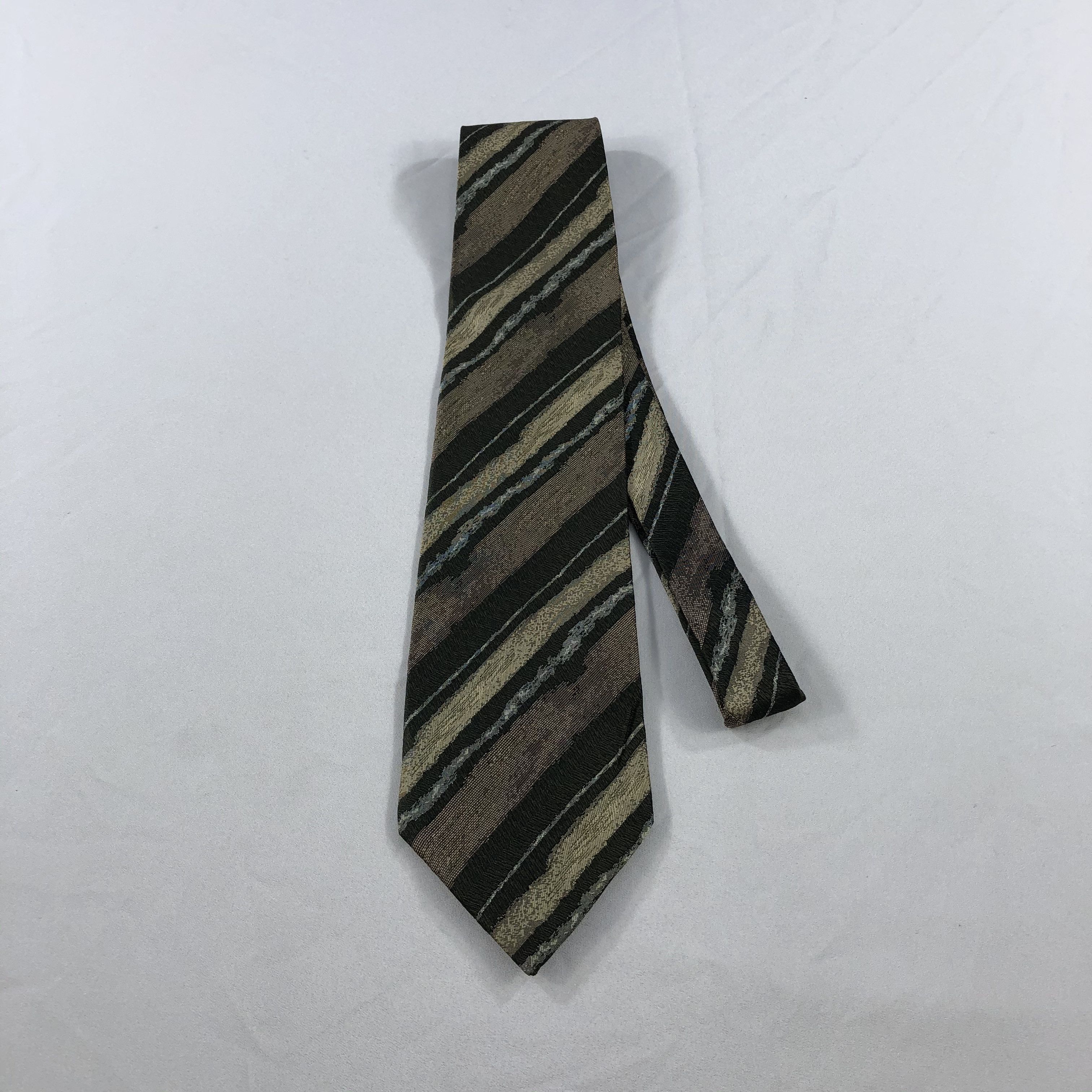 Issey Miyake Issey Miyake Silk Neck Ties T82 Size ONE SIZE - 1 Thumbnail