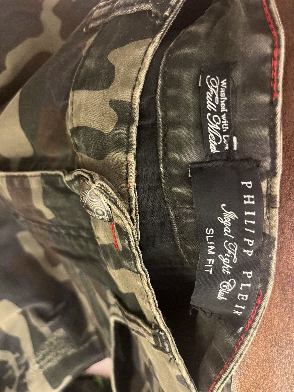 Philipp Plein Camouflage bike jeans size32 Size US 30 / EU 46 - 9 Thumbnail