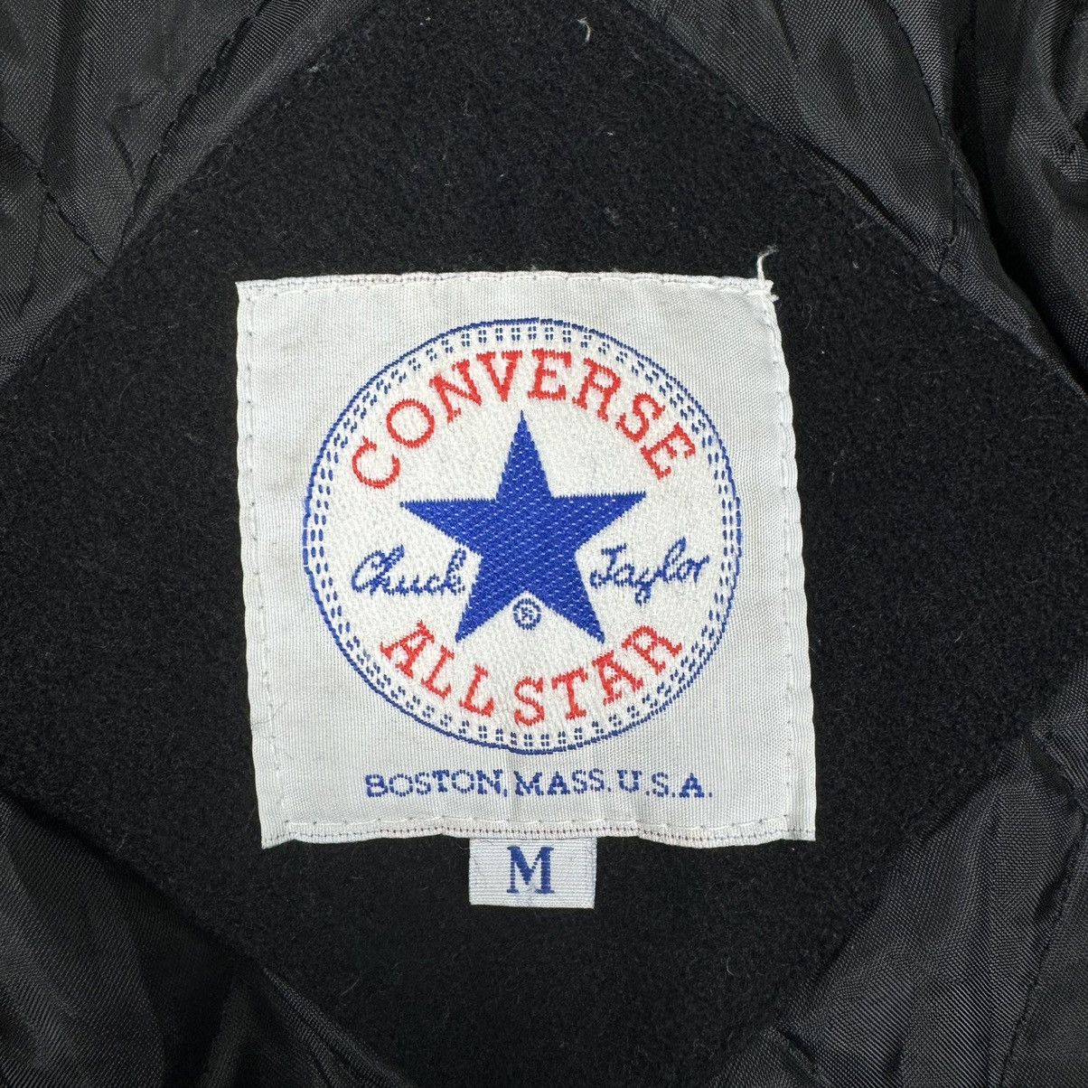 Converse 🌟VTG CONVERSE CHUCK TAYLOR VARSITY COWHIDE LEATHER JACKET Size US M / EU 48-50 / 2 - 9 Thumbnail