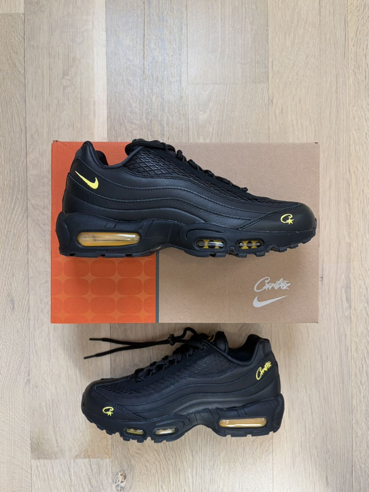 Nike Nike x Corteiz Air Max 95 SP Honey Blacks CRTZ FB2709-003 Size US 9.5 / EU 42-43 - 1 Thumbnail