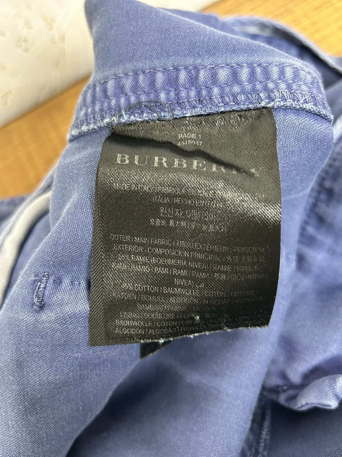 Burberry Burberry Black Label Blue Multipocket Avant Garde Pants Size 30" / US 8 / IT 44 - 12 Thumbnail
