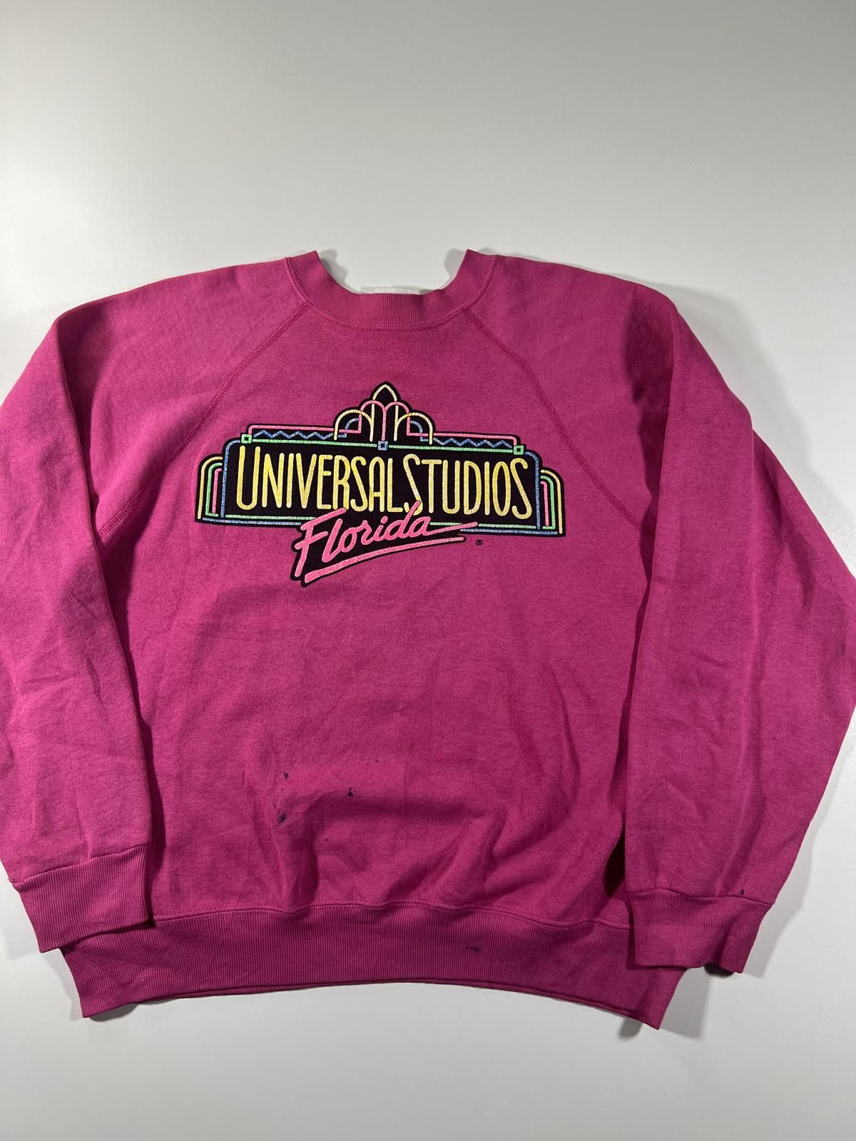 Universal Studios Universal Studios Florida Vintage Pink Sweatshirt Size US M / EU 48-50 / 2 - 1 Thumbnail