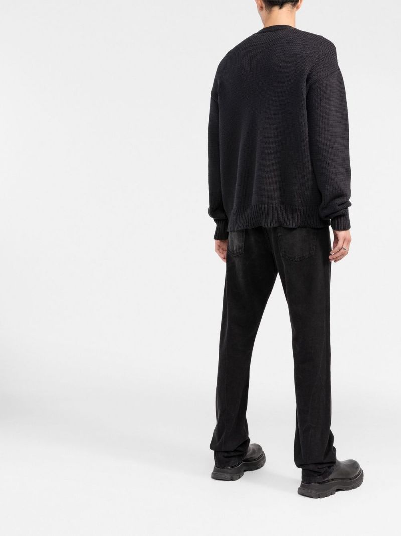 Off-White o1y0325 Logo Cardigan in Black Size US S / EU 44-46 / 1 - 4 Thumbnail
