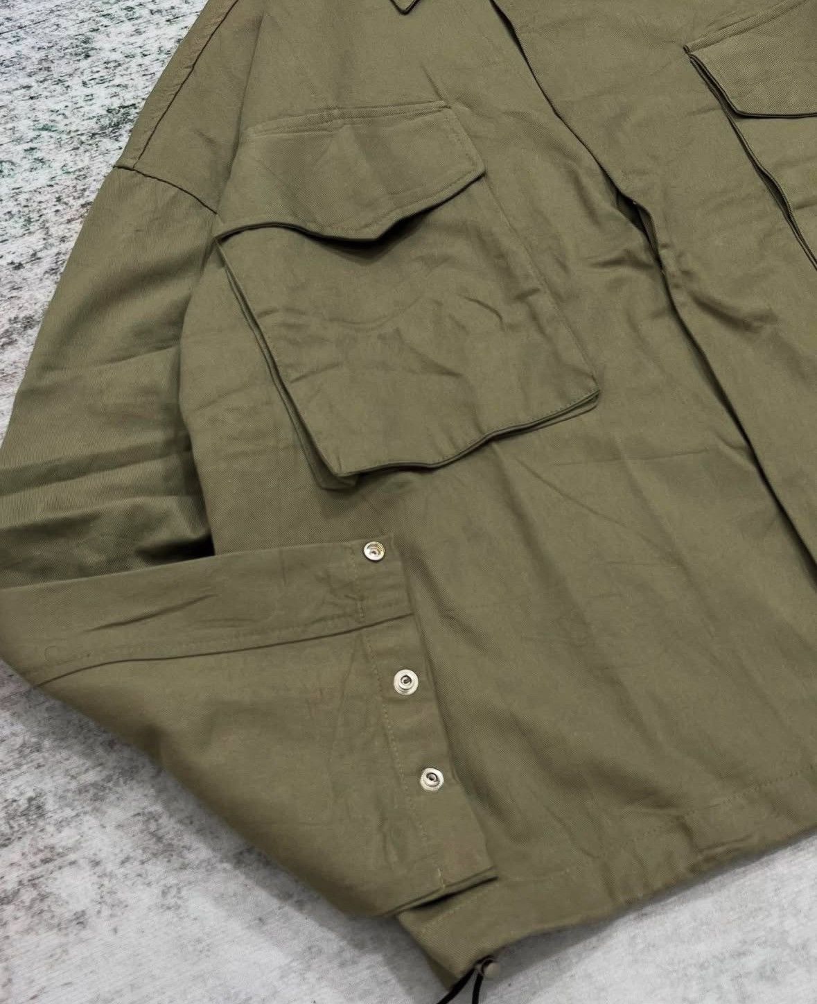 Crop Two Big Pockeg Jacket