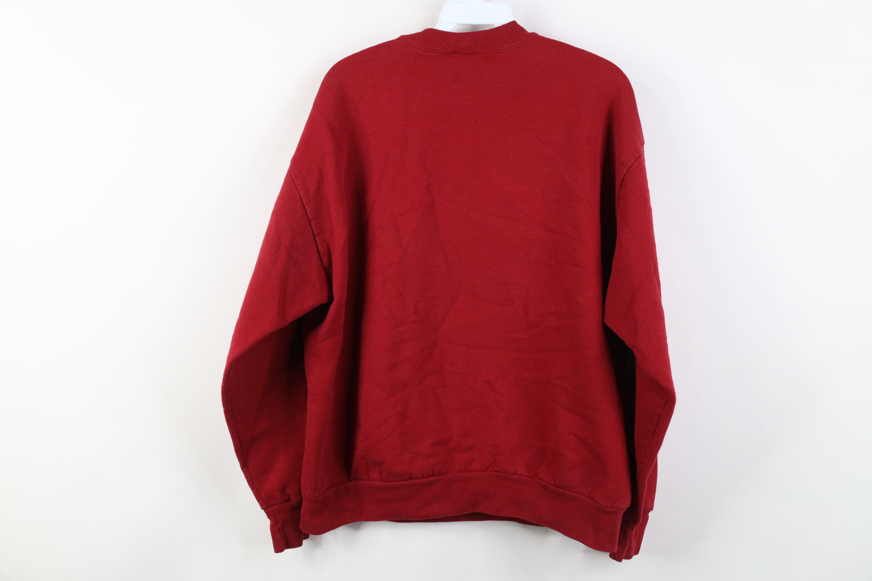Vintage Vintage 90s Streetwear Alaska The Last Frontier Sweatshirt Size L / US 10 / IT 46 - 8 Thumbnail