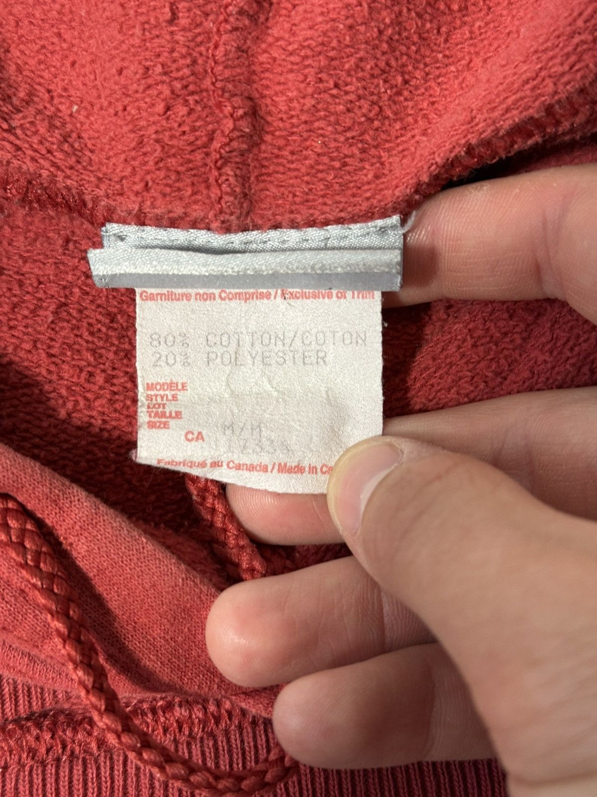 Reebok Vintage Y2K Made in Canada Reebok Faded Hoodie Size US M / EU 48-50 / 2 - 6 Thumbnail