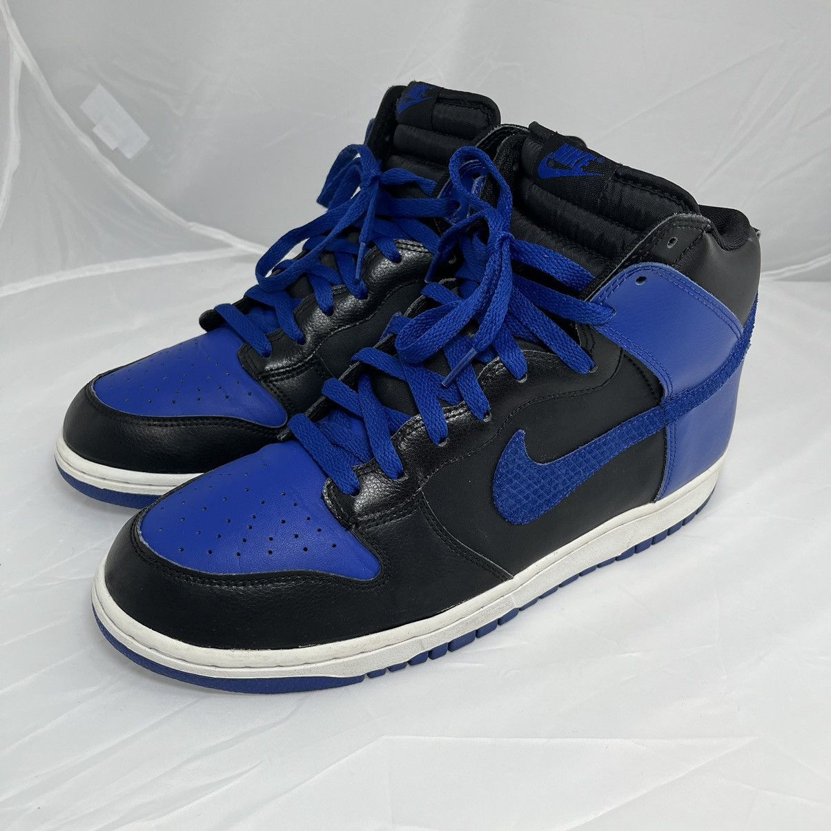 Nike Size 12.5 2012 Nike Dunk High Royal J pack Jordan Size US 12.5 / EU 45-46 - 4 Thumbnail