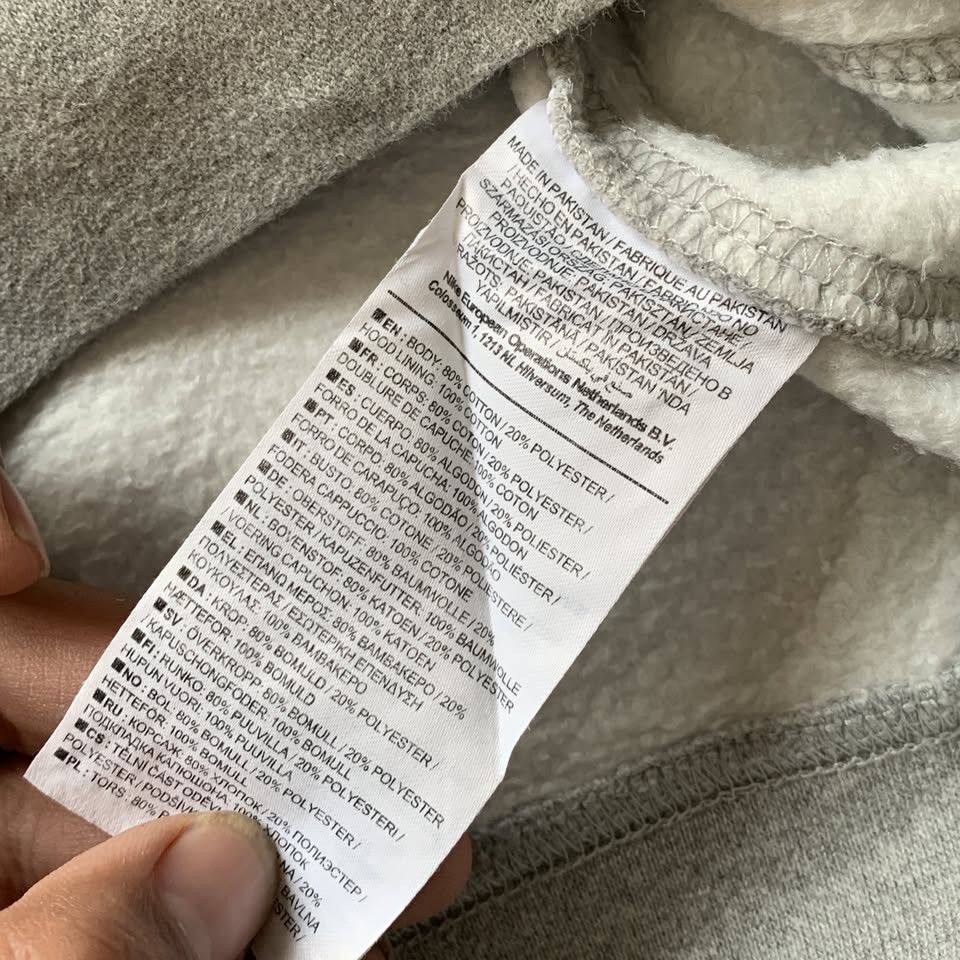 Nike Nike Hoodie Rework (Reworked) Anime One Piece Grey 1/1 Size US L / EU 52-54 / 3 - 6 Thumbnail