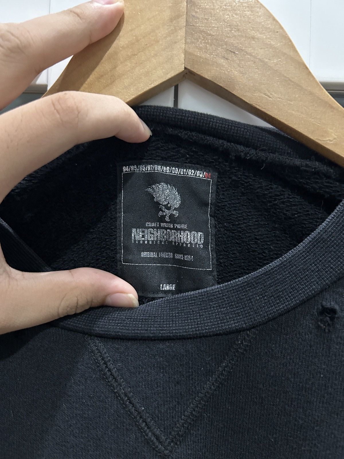 Neighborhood Neighborhood sweatshirt black Size US M / EU 48-50 / 2 - 9 Thumbnail