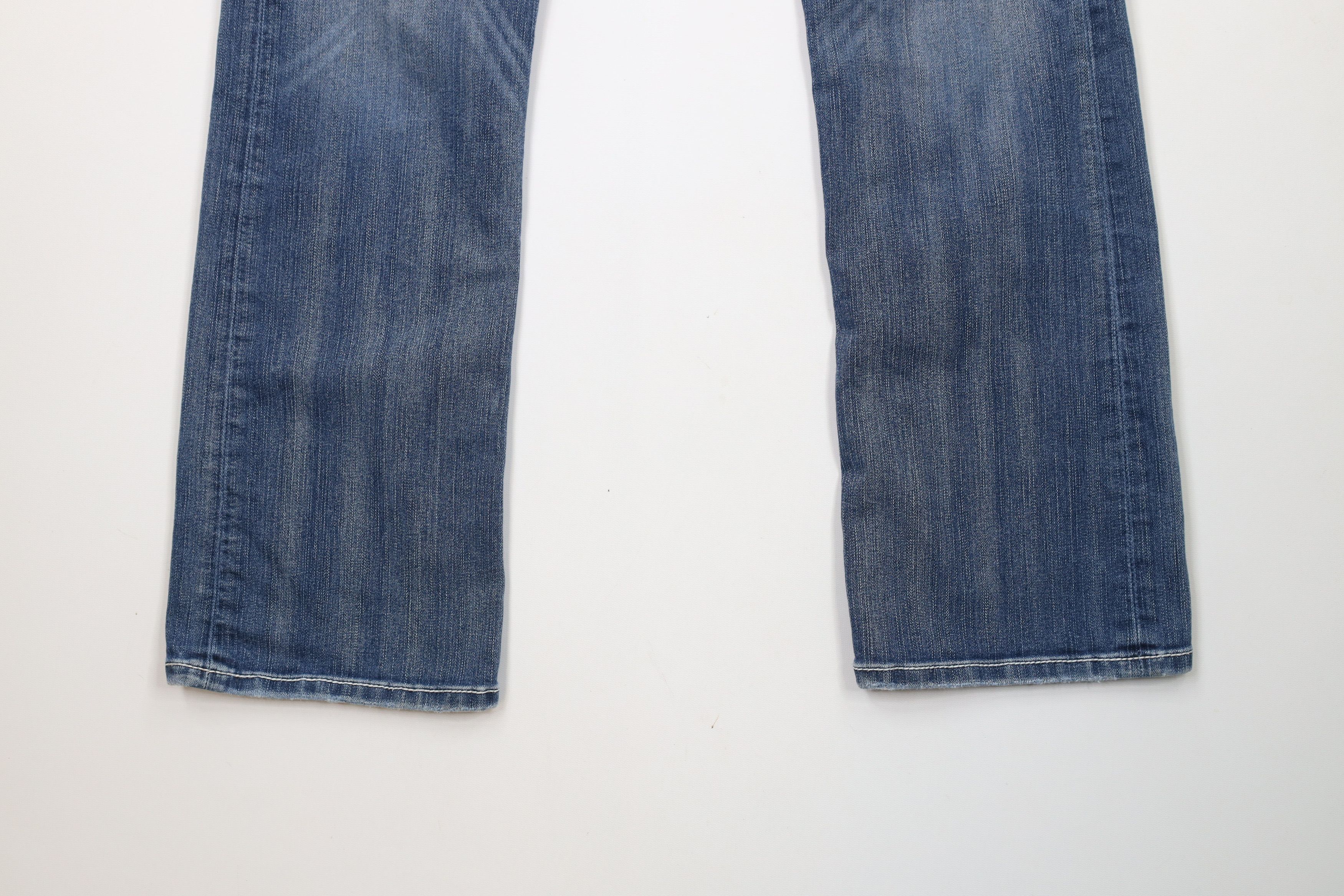 Vintage Buckle BKE Britni Stretch Flared Wide Leg Denim Jeans Blue Size 30" / US 8 / IT 44 - 4 Thumbnail
