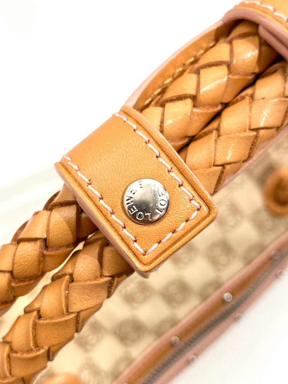 LOEWE Anagram Logo Monogram Baguette Shoulder Hand Bag