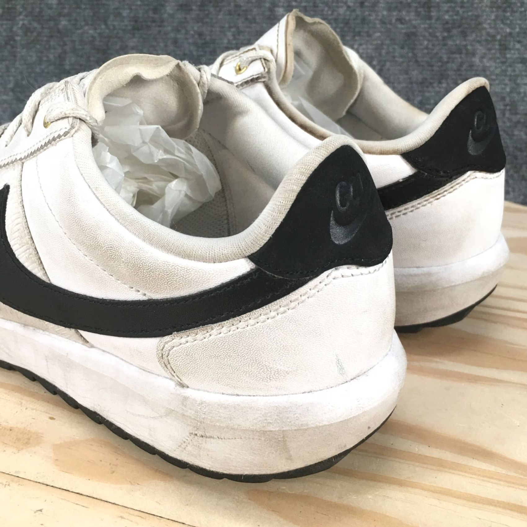 Nike Nike Cortez Golf Sneakers Womens 8.5 White Leather Low Top CI1670-101 Shoes Size M / US 6-8 / IT 42-44 - 3 Thumbnail