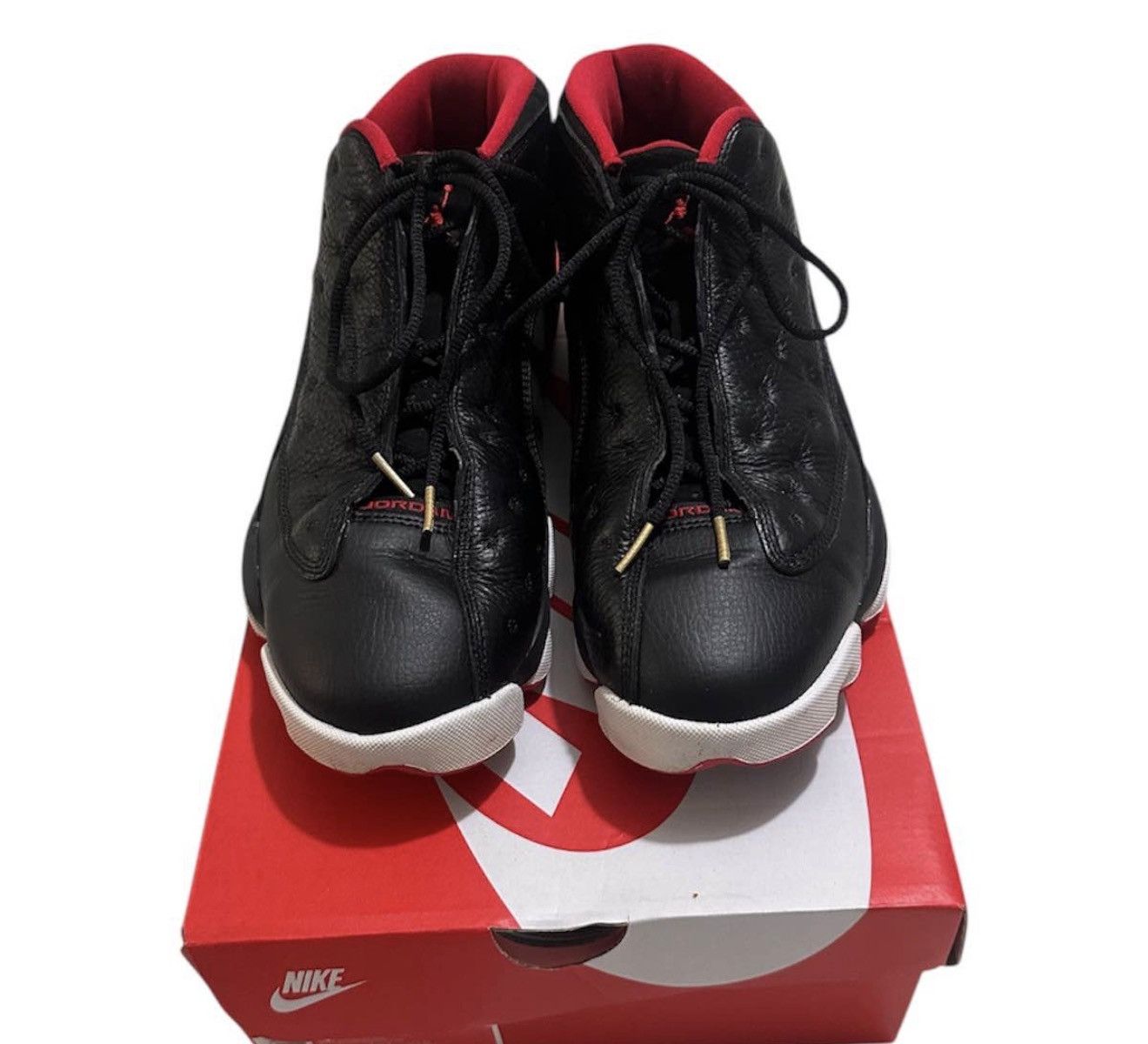 Jordan Brand Air Jordan 13 Retro Low Bred - Black/University Red - Size 9 Size US 9 / EU 42 - 5 Thumbnail