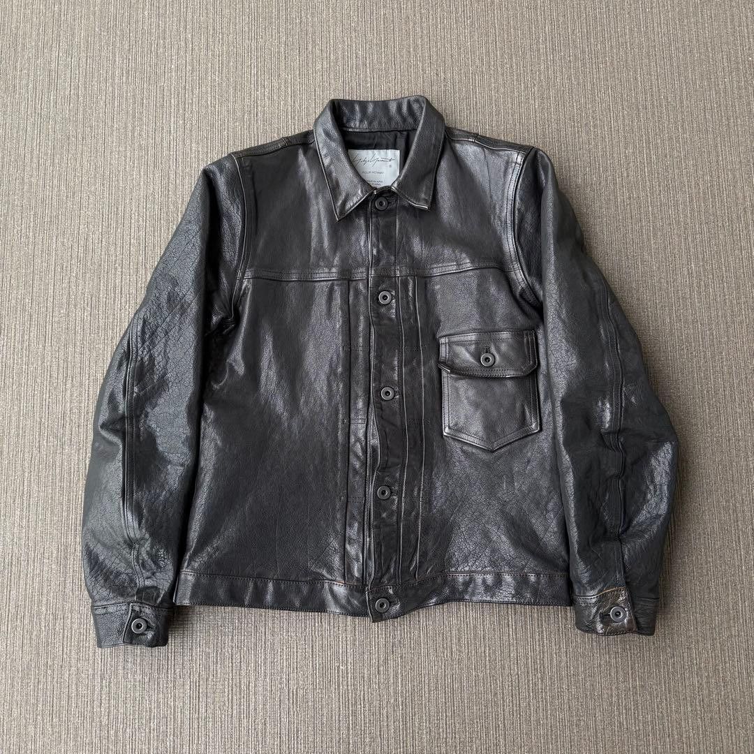 Yohji Yamamoto yohji yamamoto x backlash leather jacket Size US M / EU 48-50 / 2 - 1 Thumbnail