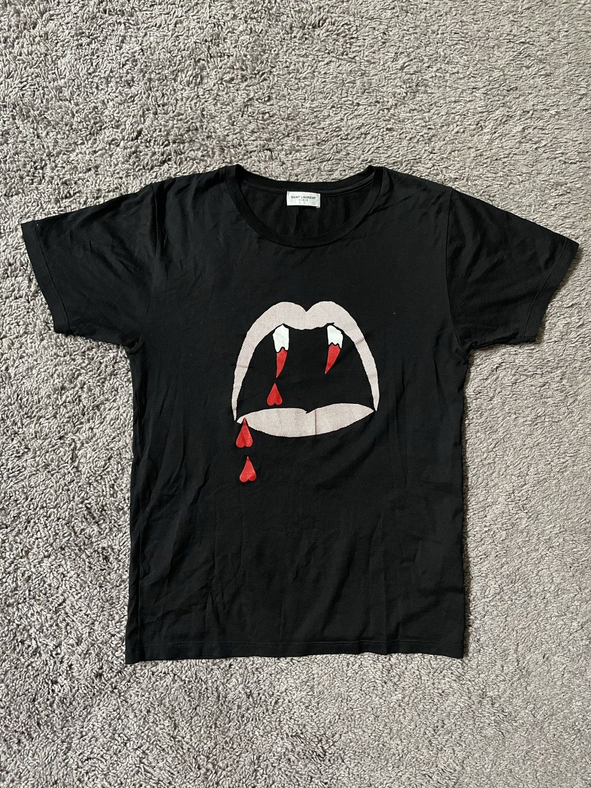 Saint Laurent Paris Blood Luster Tee | Grailed