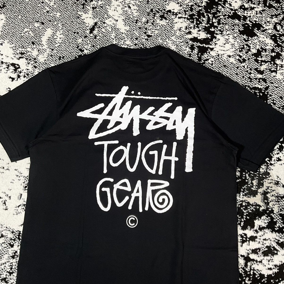 Stussy STUSSY TOUGH GEAR TEE BLACK - L Size US L / EU 52-54 / 3 - 2 Thumbnail