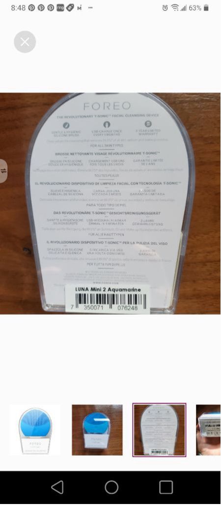 Lunya FOREO LUNA mini 2 NIP Size ONE SIZE - 7 Thumbnail