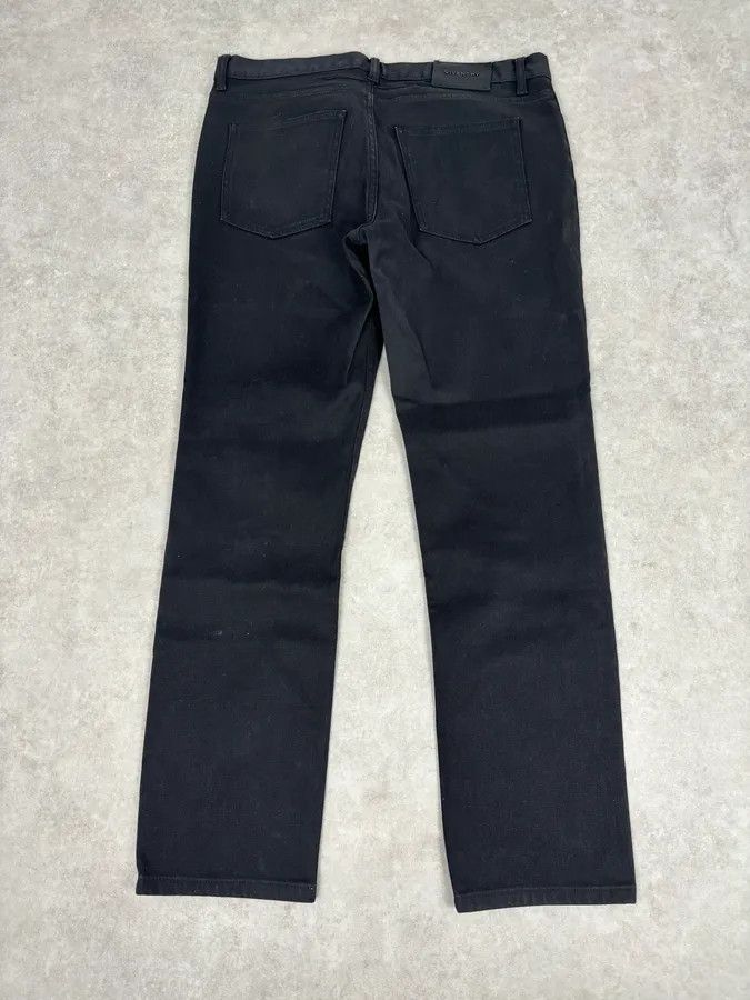 Givenchy SS2011 Givenchy Black Slim Denim Jeans by Riccardo Tisci Size US 32 / EU 48 - 6 Thumbnail