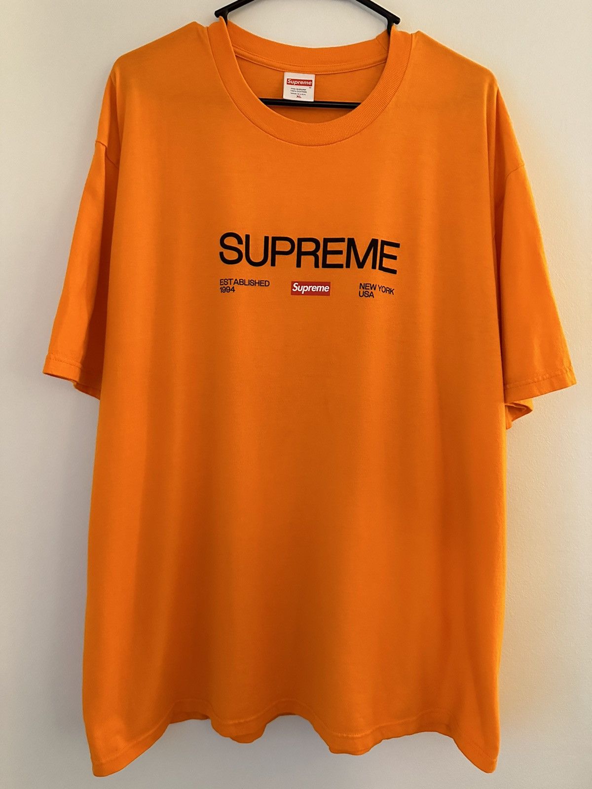 Supreme Supreme Est. 1994 Tee Size US XL / EU 56 / 4 - 1 Thumbnail