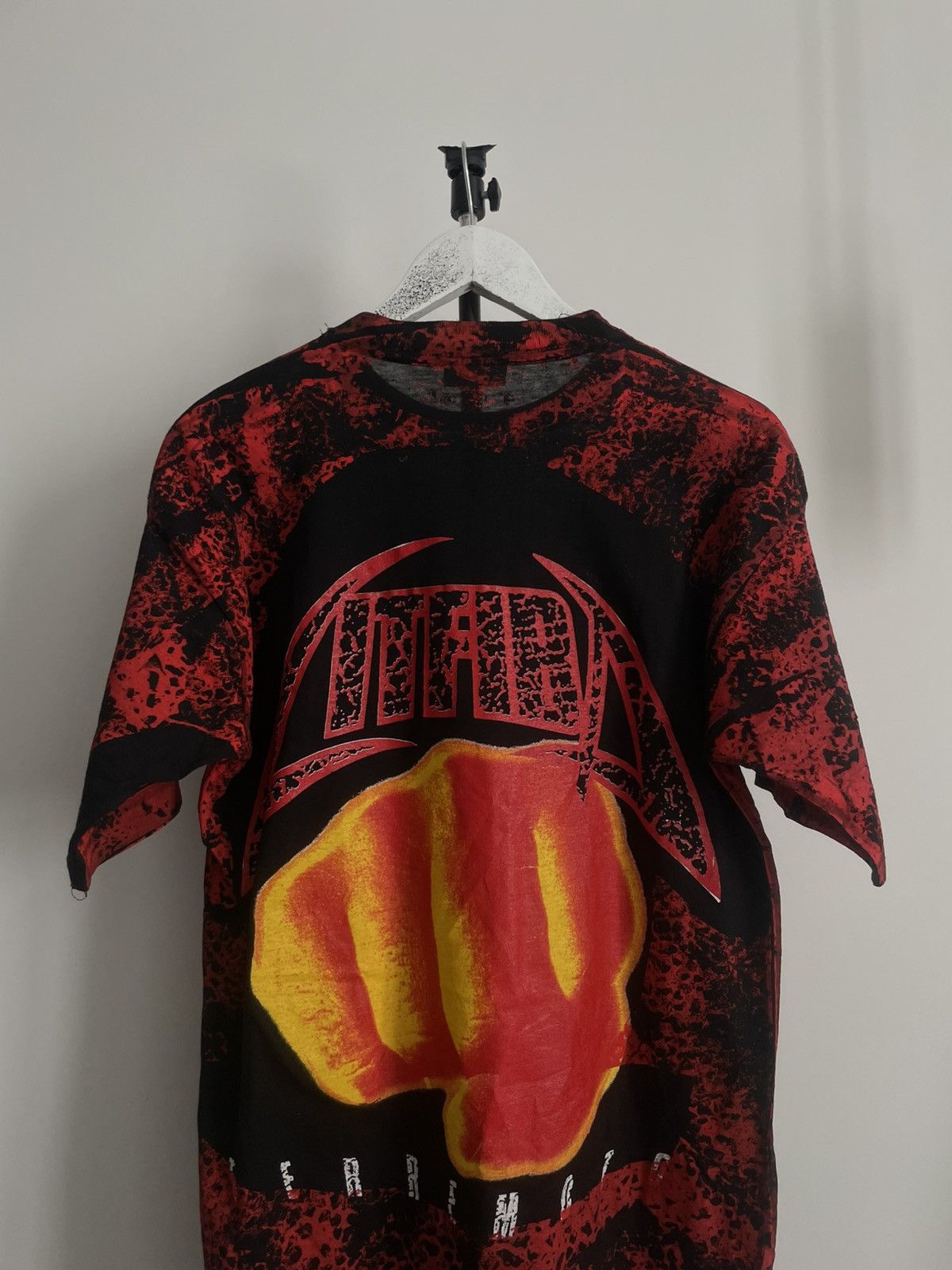 Band Tees 💥RARE💥 1993 Litfiba Terremoto Band Tees Full Printed T-Shirt Size US L / EU 52-54 / 3 - 4 Thumbnail