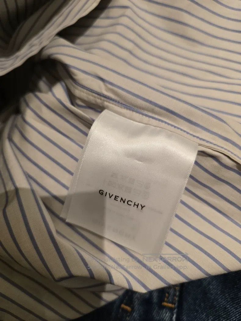 Givenchy Givenchy Men's short sleeve striped shirt Size US L / EU 52-54 / 3 - 5 Thumbnail