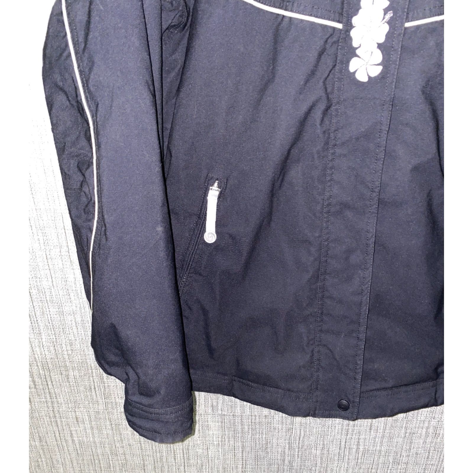 Vintage Womens 1080 Black Snow Apparel Winter Jacket Size 10 Size L / US 10 / IT 46 - 4 Thumbnail