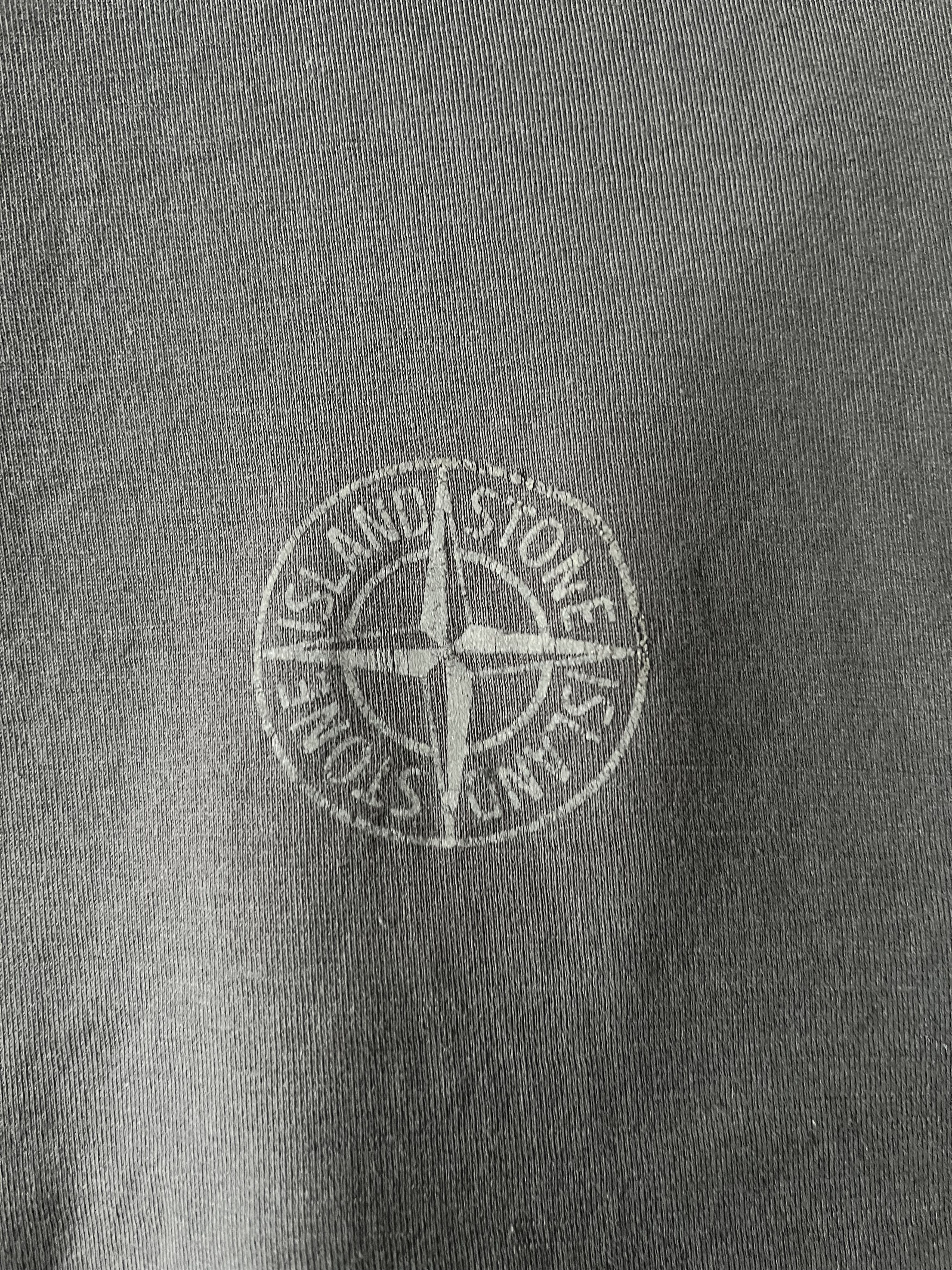 Stone Island Reflective Logo Grey T-Shirt Size US L / EU 52-54 / 3 - 4 Thumbnail