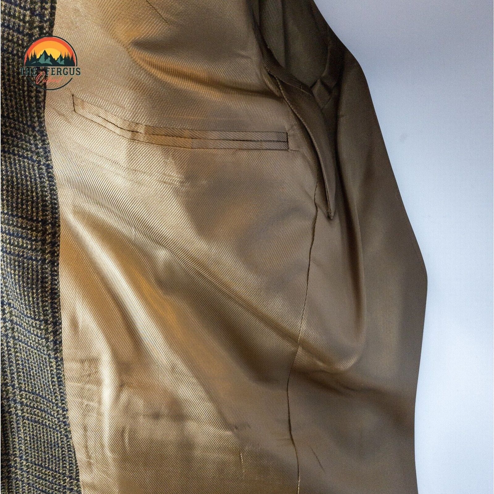 Oscar De La Renta Oscar De La Renta Heritage Wool Blazer Sport Coat Sz 42R Size 42R - 15 Thumbnail