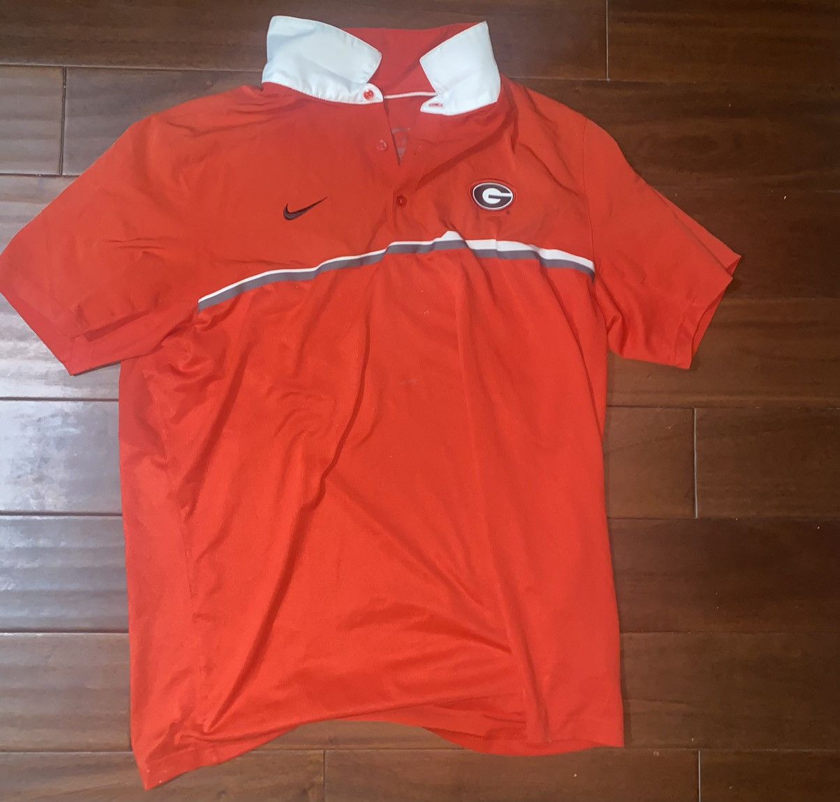 Nike NIKE Dri-Fit Football UGA Georgia Sideline LARGE Size US L / EU 52-54 / 3 - 1 Thumbnail