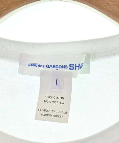 Comme des Garcons SHIRT T-Shirts Short Sleeve Print Cotton Crewneck White Size US L / EU 52-54 / 3 - 7 Thumbnail