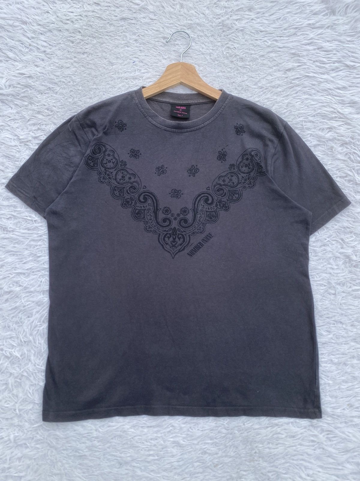 Number (N)ine Rare Number Nine x Marlboro Tshirt Size US M / EU 48-50 / 2 - 2 Thumbnail