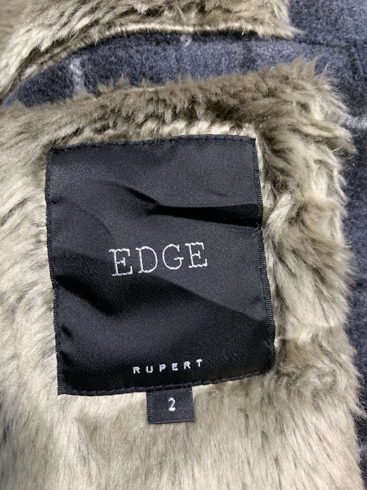 Japanese Brand 🔥EDGE RUPERT BLUE TARTANS WOOL JACKET FUR Size US M / EU 48-50 / 2 - 10 Thumbnail