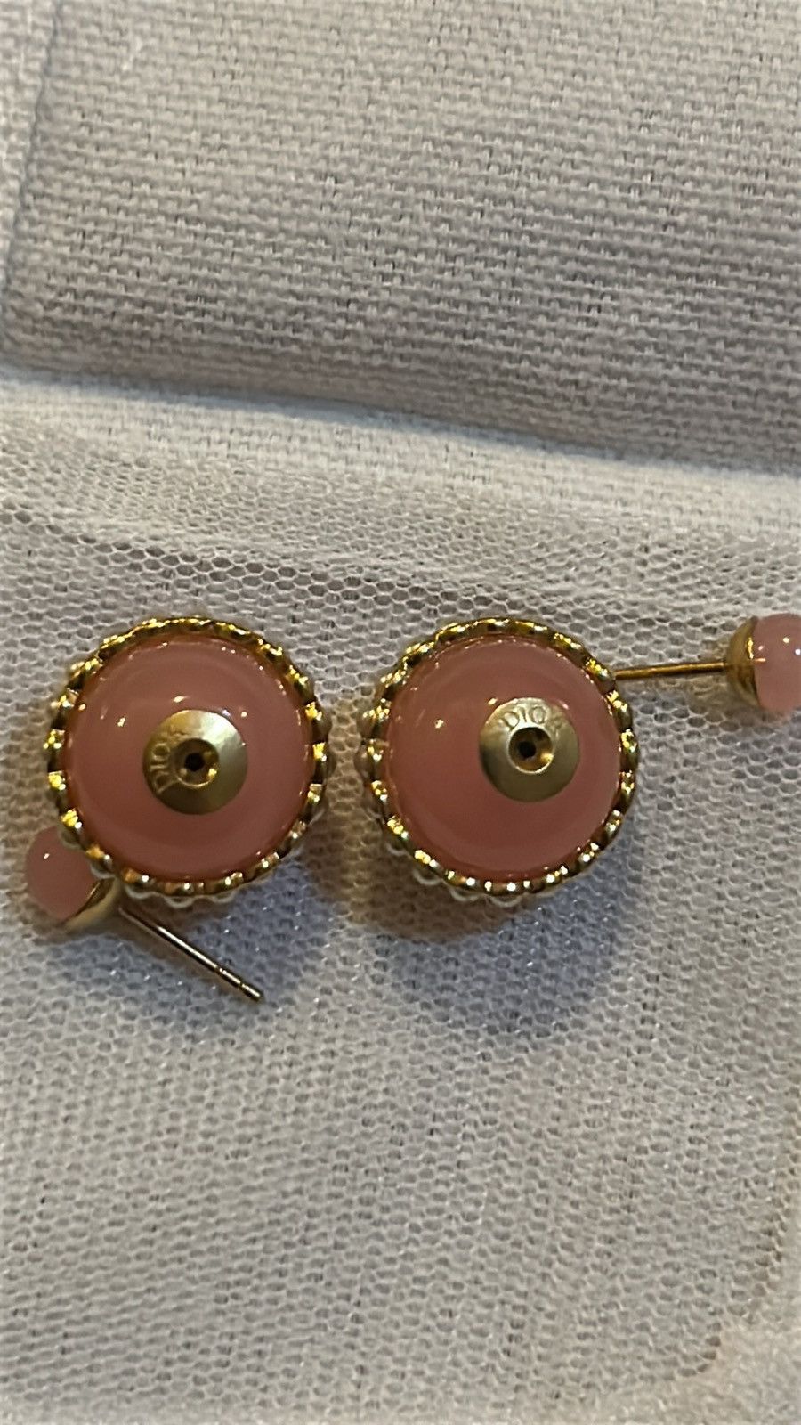 Dior Dior Tribales Earrings Gold-Finish Metal White and Cadmium Size ONE SIZE - 6 Thumbnail