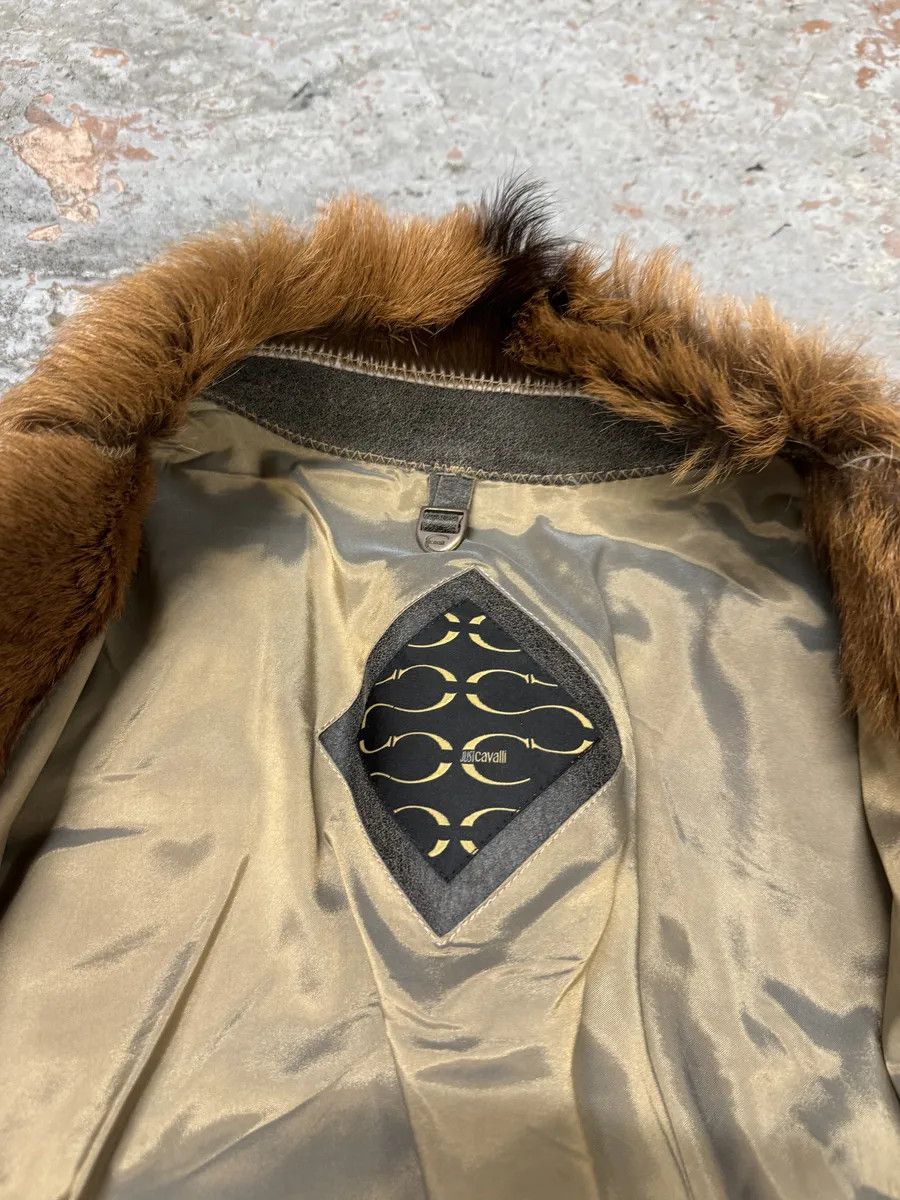 Just Cavalli AW2005 Cavalli Fur Leather Premium Camel Jacket Size US M / EU 48-50 / 2 - 9 Thumbnail