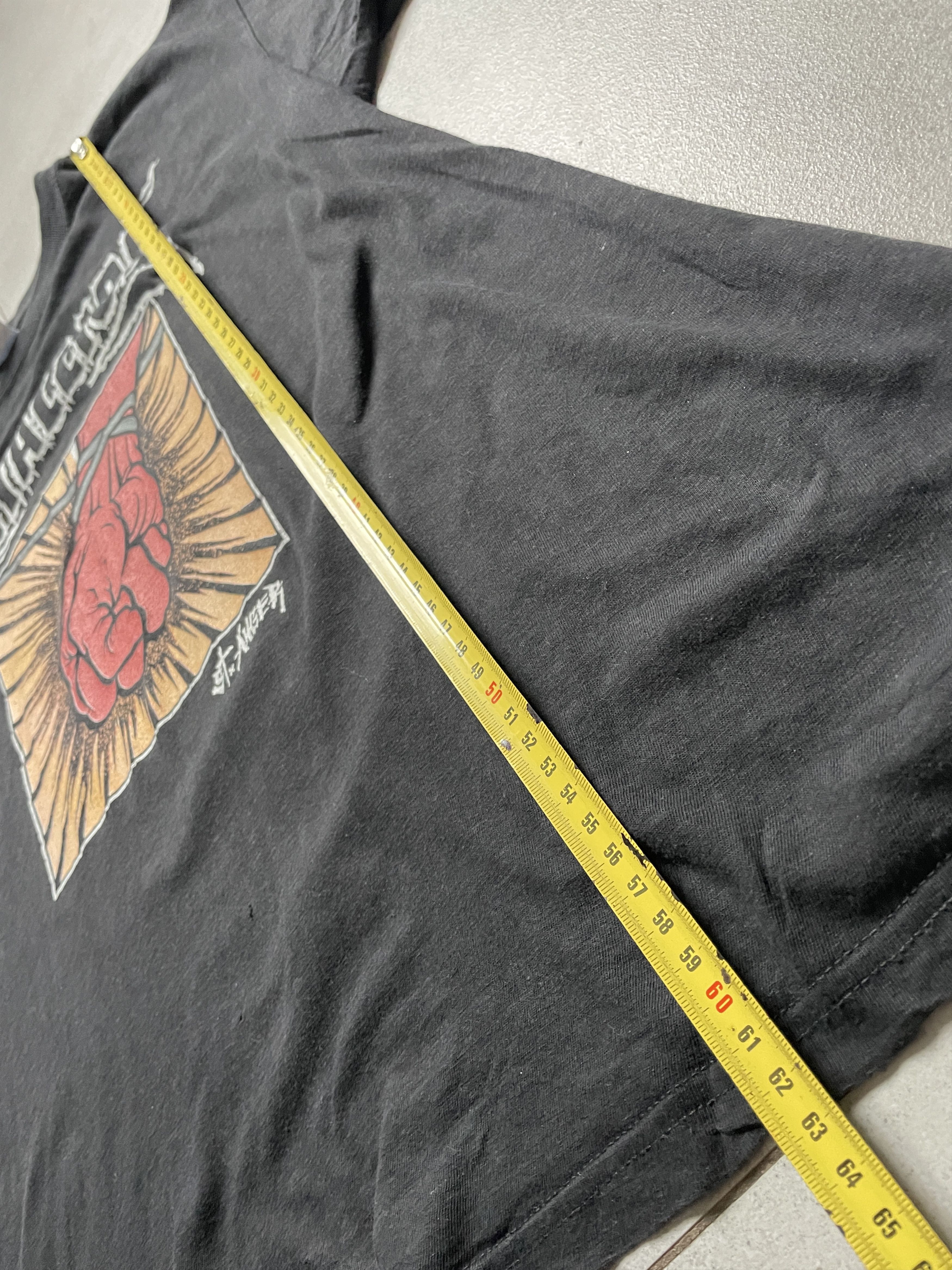 Band Tees Y2K 2003 METALLICA ST ANGER VINTAGE METAL BAND TEE Size US M / EU 48-50 / 2 - 7 Thumbnail